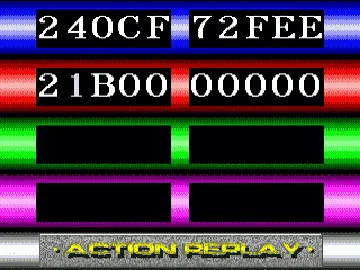 Action Replay (Europe) (Program) (Unl) screen shot game playing